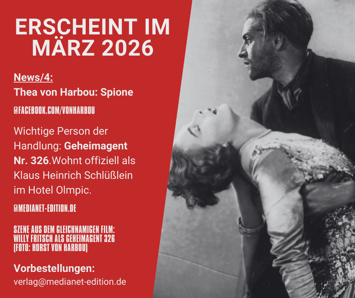 Werbe-Post für den Roman