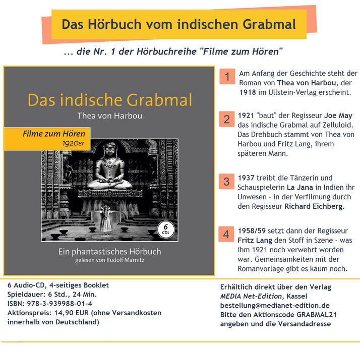 Hörbuch "Das indische Grabmal"